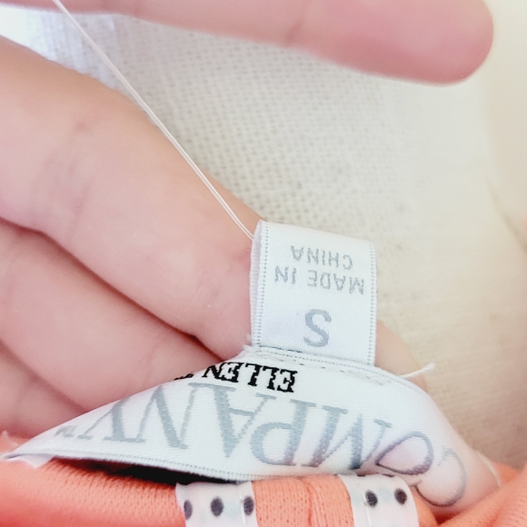 Ellen Tracy coral ponte blazer size small - Picture 6 of 8